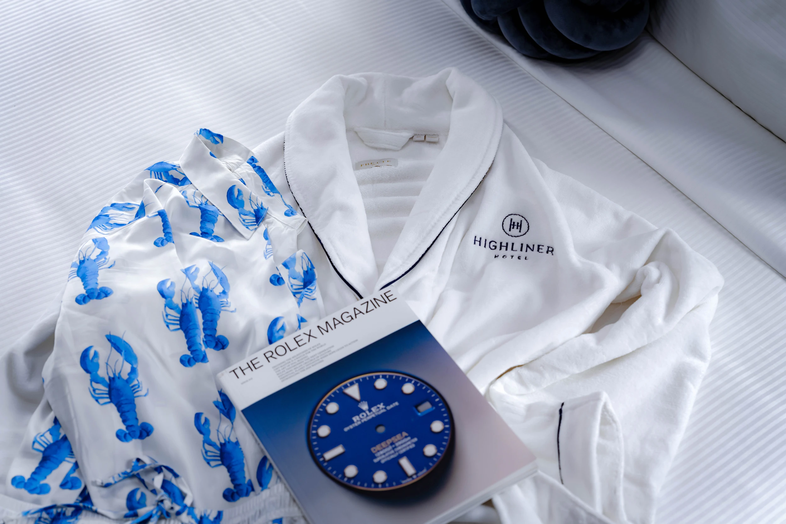 Pajamans Bathrobe Rolex Magazine